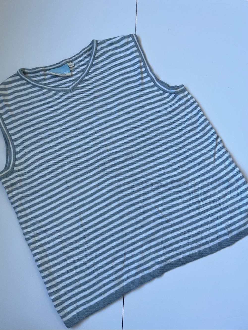 Women’s Sleeveless Stripe Tank Top